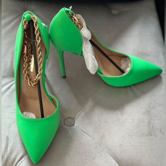 Miss Lola - Bad Habits - Green - SZ 9 - Picture 14 of 15